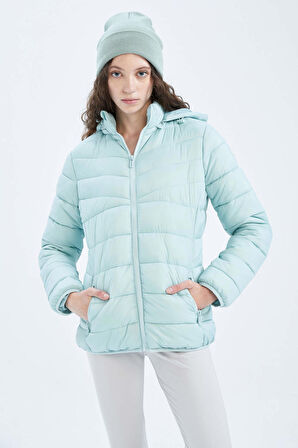 DeFacto Su İtici Rüzgar Geçirmez DeFactoFit Slim Fit Kapüşonlu Mont Z0803AZ23SPTR426